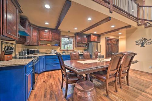Tudor-Style Broken Bow Cottage with Hot Tub and Decks! in Stephens Gap, USA