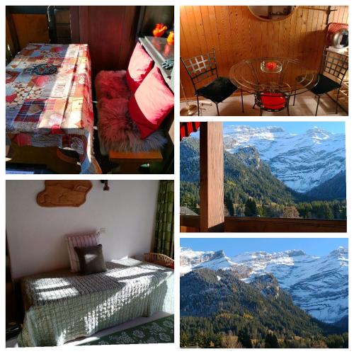 Alentours, Studio avec vue splendide sur les Diablerets in Les Diablerets