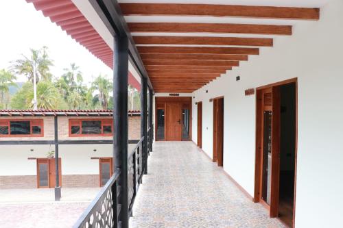 Erkély/terasz, Camellón de la Ferrería (Camellon de la Ferreria) in Pacho