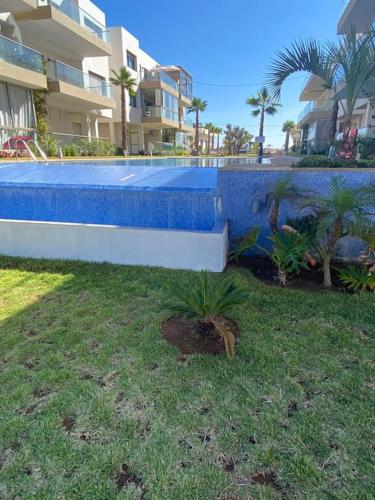A sidi rahal residence blue beach Superbe appartement face a la mer avec piscines