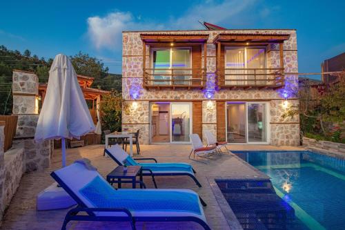 A szálláshely kívülről, Mezopotamya - 1 Bedroom with jacuzzi in Kalkan in Islamlar