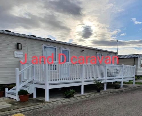 platinum static caravan on Whitehouse leisure park Abergele Towyn