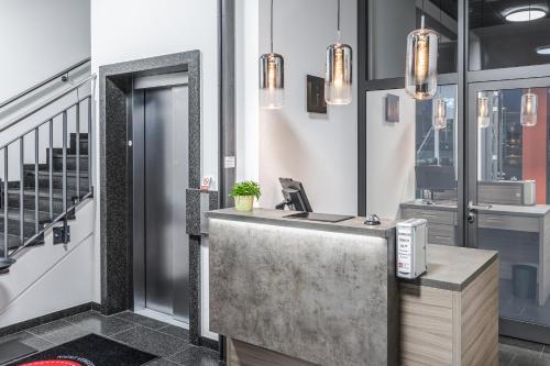 Lobby, Hotel am Russel in Lohfelden