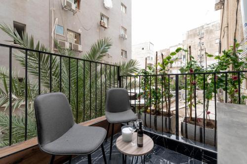 balcon/terasă, Colors Suites in Netanya in Netania