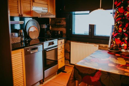 Ylämaja - with a stunning view (Ylamaja - with a stunning view) in Куусамо