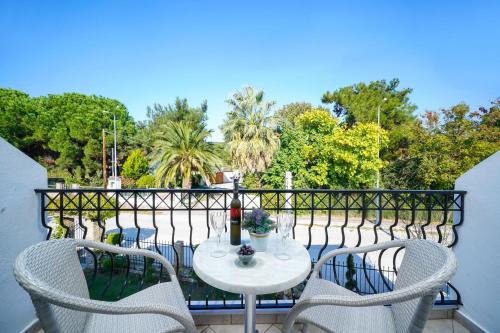 Balcony/terrace, Eleani Hotel in Thassos