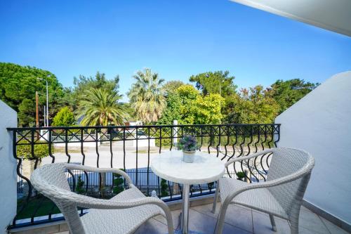 Balcony/terrace, Eleani Hotel in Thassos