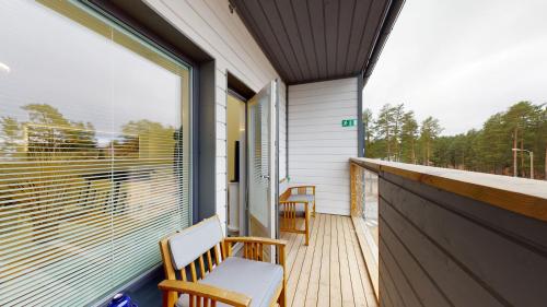 balkong/terrass, Starvillas A302 in Kalajoki