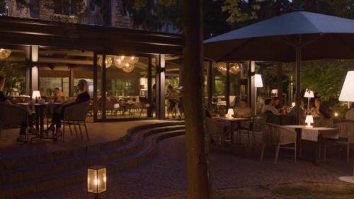 Restaurant, Lion's Castle Hotel in Halytskyi District