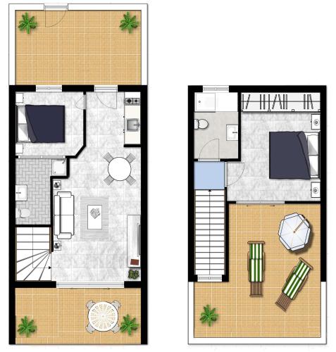 Two-Bedroom Apartment (4 Adults + 2 Children)