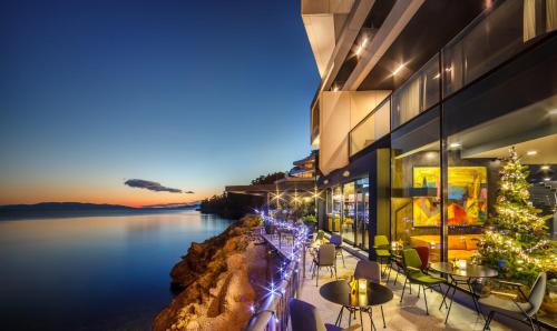 A szálláshely kívülről, Design Hotel Navis in Opatija