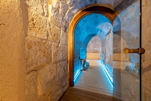 Sauna, Hotel Castilla Termal Monasterio de Valbuena in Valbuena de Duero