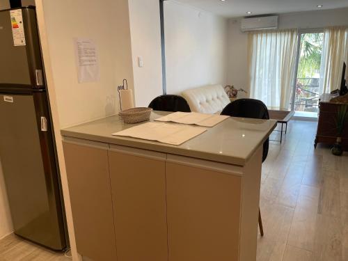 주방, ApartaHotel LaCatedral in 레콘키스타