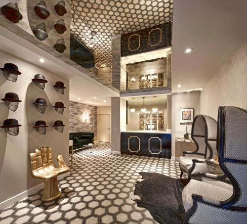 Előcsarnok, The Carlyle Inn in Beverly Hills