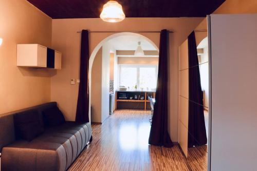 Konyha, Modern APT with river view near city center&train in usti nad Labem