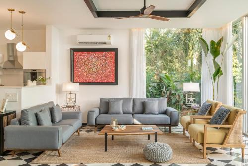 La Zamora, 3BHK Villas near Vagator & Anjuna Beach, North Goa with Private Pool, Garden, Terrace & S - Goa La Zamora, 3BHK Villas near Vagator & Anjuna Beach, North Goa with Private Pool, Garden, Terrace & S - Goa