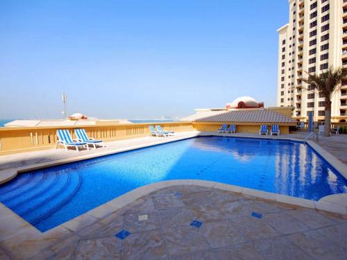 Deluxe 2-bed JBR Beachfront Holiday Home Apartment