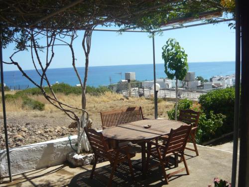 Garden, Villa Victoria in Makris Gialos