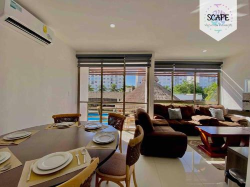 IDEAL & CÁLIDO apartamento de 3 PISOS ROOF & GYM, Cancún (zdjęcie 11)