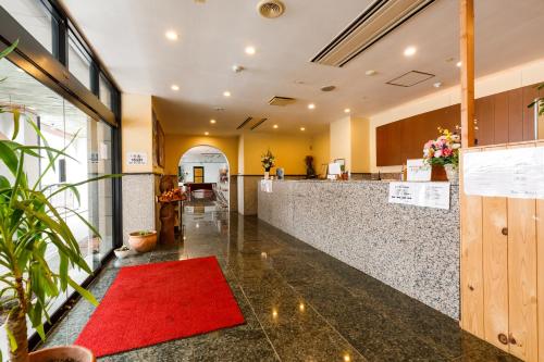 Vestibule, Hotel Keyaki-noki in Hakuba