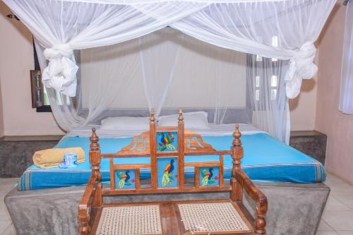 Bed, Shiban House in Lamu Island