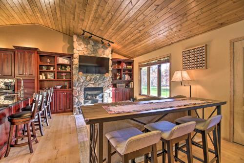 Cabin w/ Fire Pit & Movie Room, 1 Mi to Lake in Breezy Point (MN)