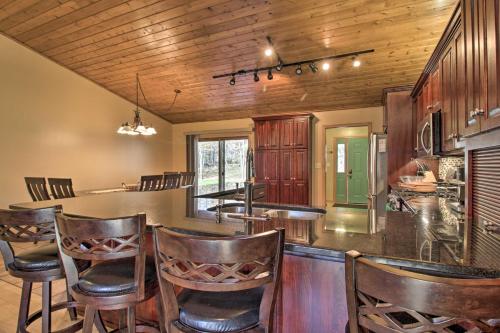 Cabin w/ Fire Pit & Movie Room, 1 Mi to Lake in Breezy Point (MN)