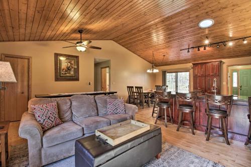 Cabin w/ Fire Pit & Movie Room, 1 Mi to Lake in Breezy Point (MN)