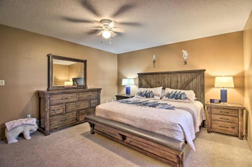 Cabin w/ Fire Pit & Movie Room, 1 Mi to Lake in Breezy Point (MN)