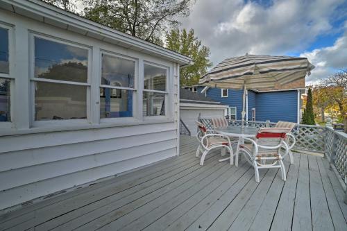 Manistee House with Deck half Mi to Riverwalk! in Manistee, USA