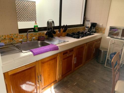 Kjøkken, Casa Galindo *a unos pasos del centro* in Zacatlan sentrum