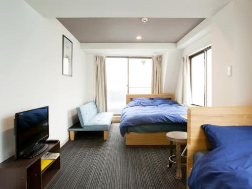 1 double bed, 1 sofa bed