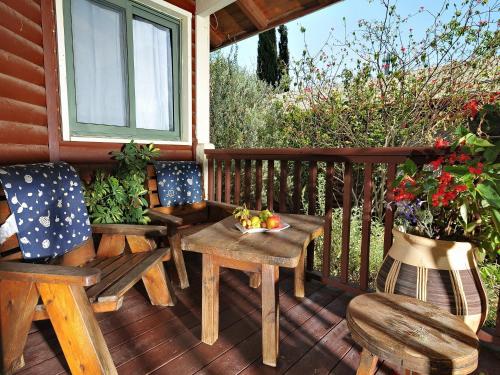 Balcony/terrace, The Galilee Cabin in Tiberias
