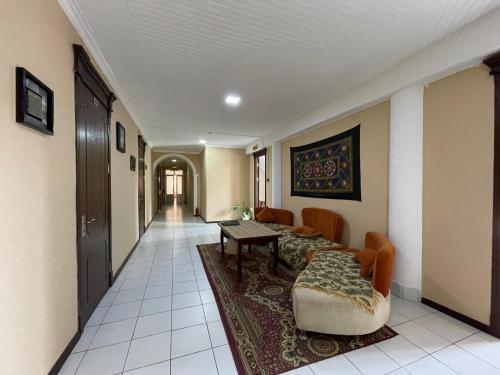 Hotellet från utsidan, Hotel Ishonch in Samarkand