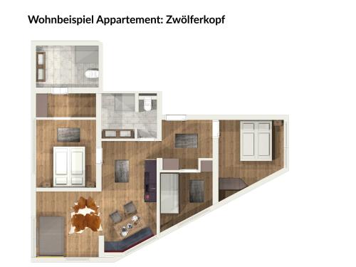 Three-Bedroom Apartment