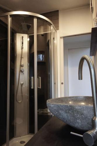 Bathroom, Dreamwoodz - een droomchalet op de Veluwe in Laag-Soeren