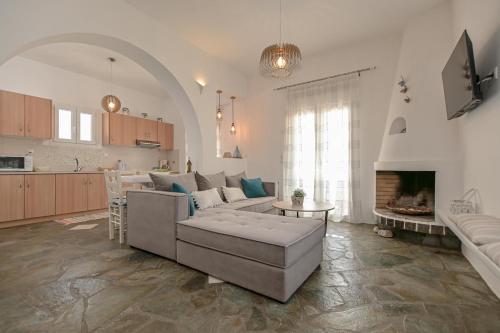 Ocean Blue Villa in Agiassos