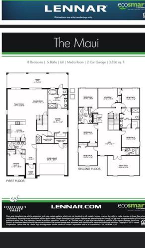 Luxury ChampionsGate 8 bedrooms Villa minutes from Disney (1524FD)