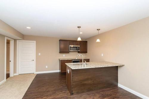 Lakefront view 5 bedroom home with basement in Fishers
