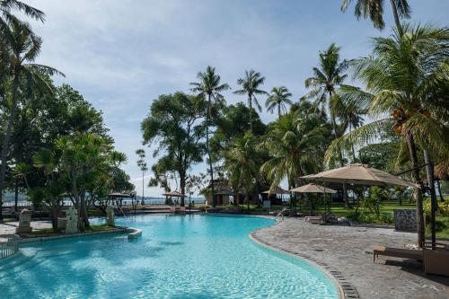 Swimming pool, Merumatta Senggigi Lombok in Senggigi
