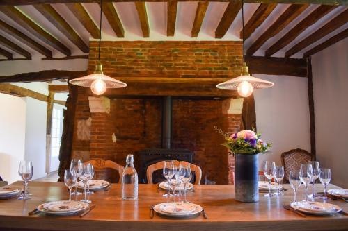 La Normande -Piscine- 10 min Pont Audemer 10P in Saint-Symphorien