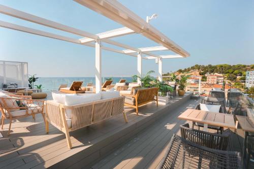 ระเบียง/ชานเรือน, KAKTUS Hotel Kaktus Playa in กาเลยา