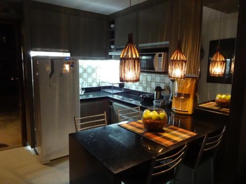 Kitchen, Bangalo no alto da colina no Villas do Pratagy - Maceio in Pescaria