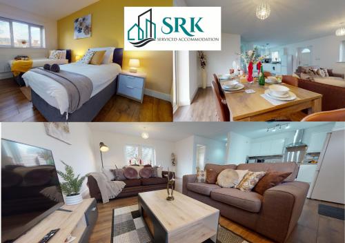 Srk Serviced Accommodation Peterborough, 2 Bedroom Luxury Apartment, Business, Leisure, Contractors