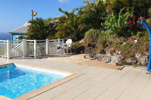 Villa de 3 chambres avec vue sur la mer piscine privee et jardin amenage a Le Diamant - Location, gîte - Le Diamant