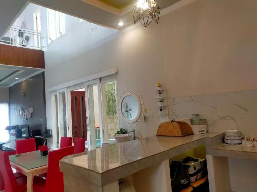 Villa keluarga Pandansari in Pujon Kidul