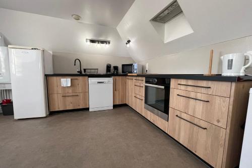 ห้องครัว, Apartment "Le Briand" charming base for your sightseeing in Touraine in เนอเซ