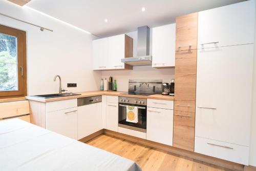 virtuve, Ferienhaus Leite Häusl (Ferienhaus Leite Hausl) in Schmirn
