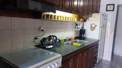 Kitchen, La casa de Chiqui near Gov. Francisco Gabrielli International Airport