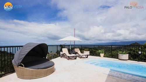 Swimming pool, Palo Rosa in Quepos